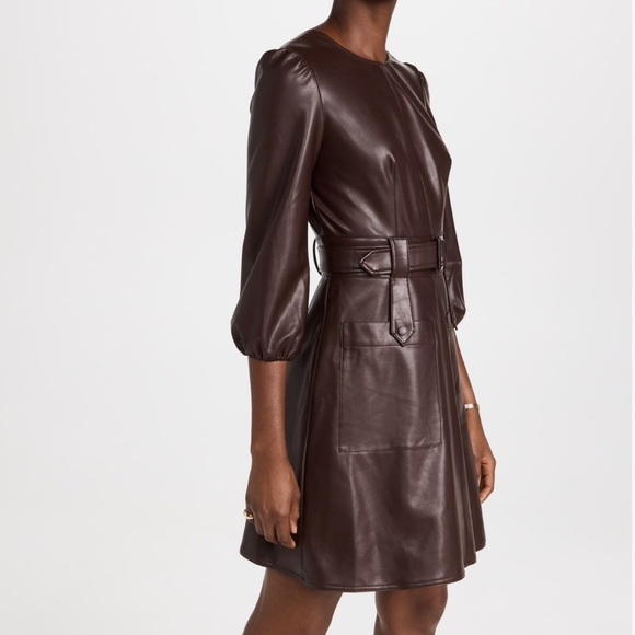 Shoshanna
Broome Faux Leather Dress - Picture 3 of 8